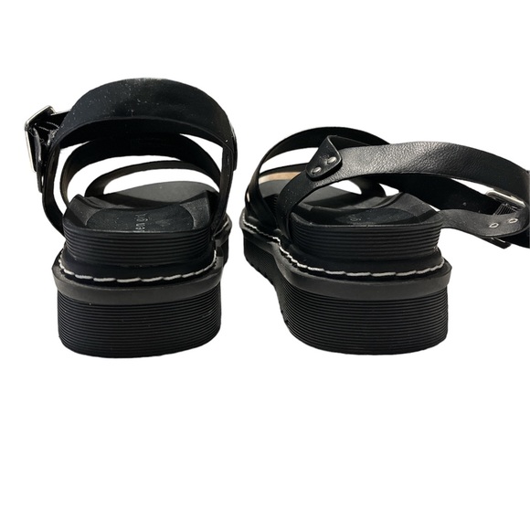 New!!Madden Girl Dazze Strappy Platform Sandals in Black Paris Shoes/Size 8.5 - Picture 4 of 6